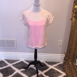 Ted Baker - Two piece blouse with lace detail
